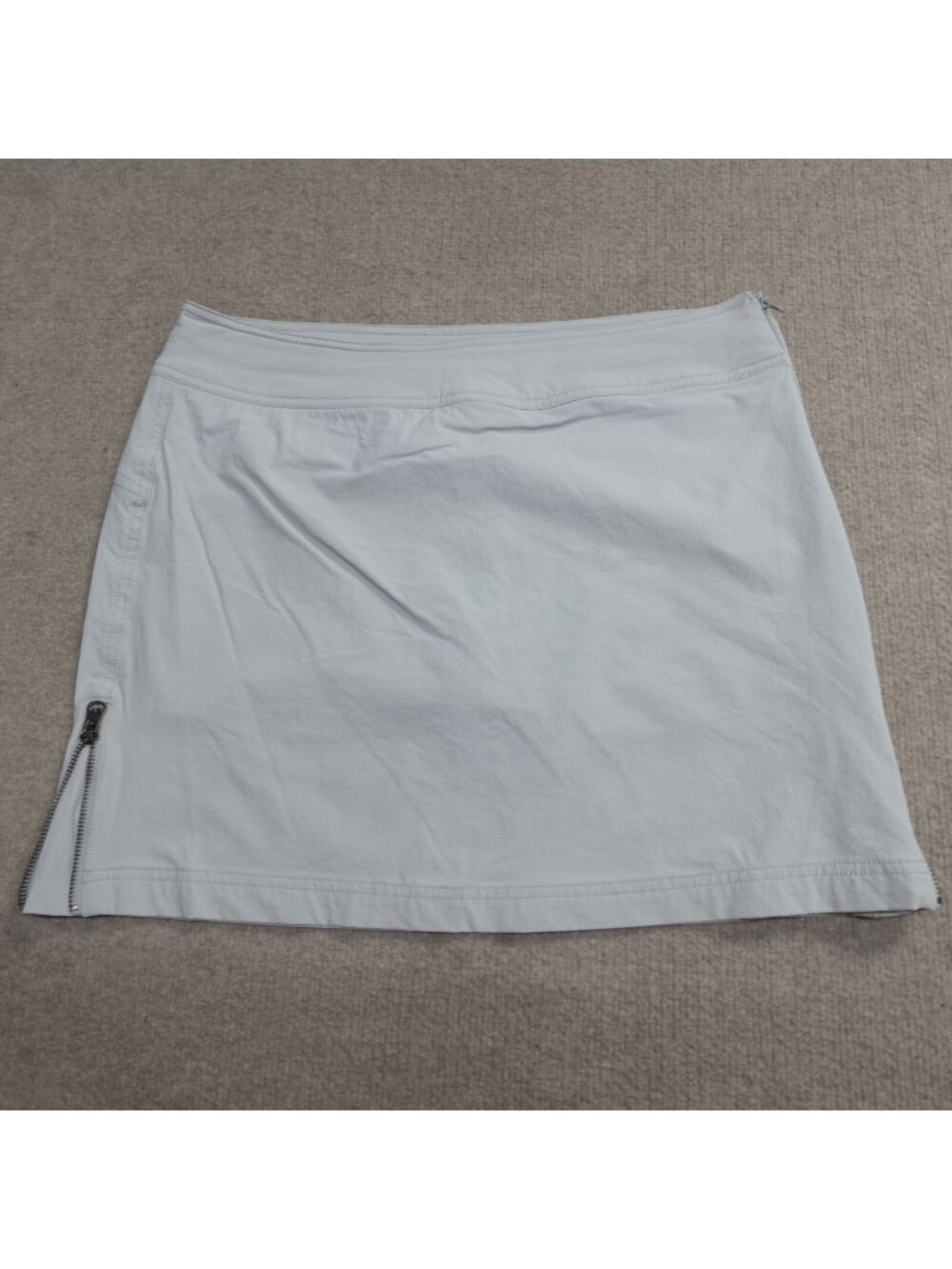 Athleta Womens Skort 8 Gray Hiking Pockets Solid Jenner